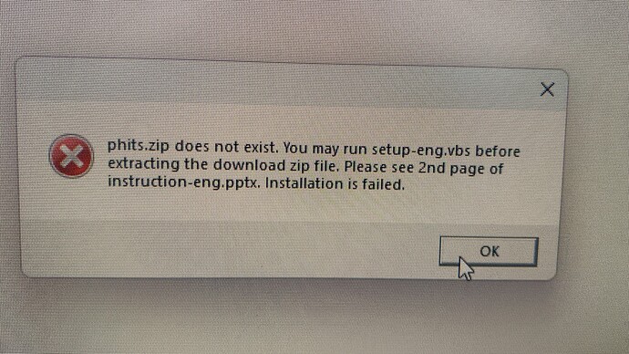 Error Fhit Phits install error - Questions - PHITS Forum