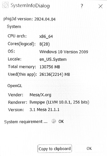 PHIG-3D slower than Gxsview - Bugs - PHITS Forum