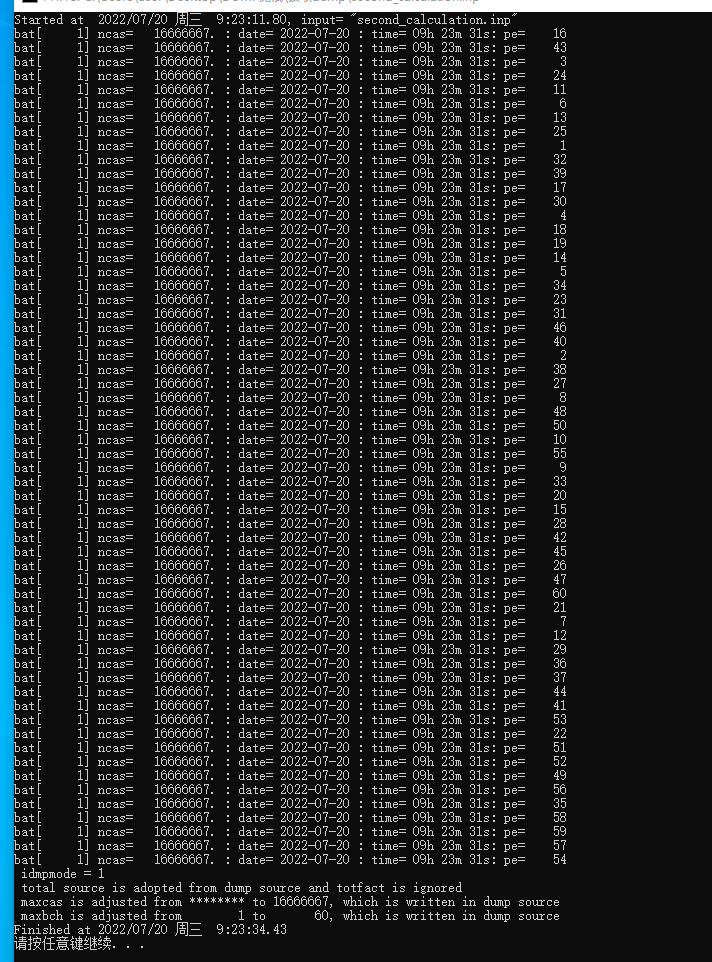 Source with dump data - Questions - PHITS Forum