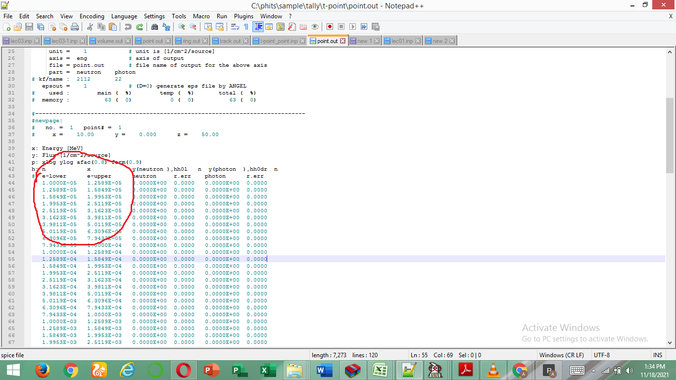 I need code on t-point to serve as guide for me. (Particle tracking at ...