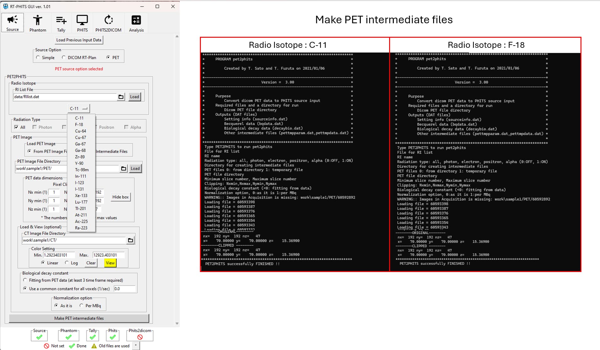 RTPHITS - Ploy の #7 - Questions - PHITS Forum